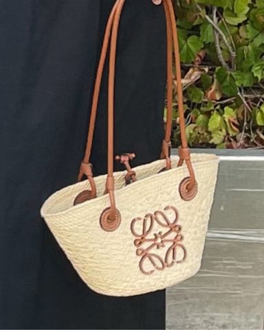 Loewe Small Square Basket Bag | Pickle