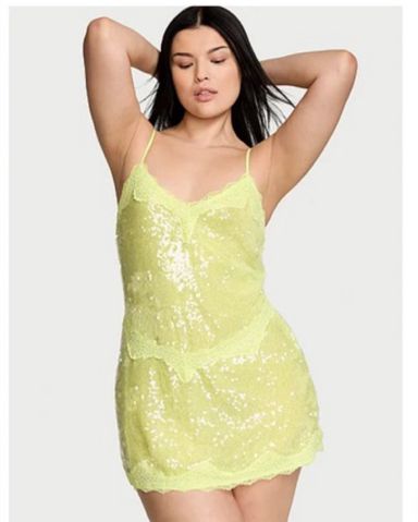 Sequin mini slip dress on sale