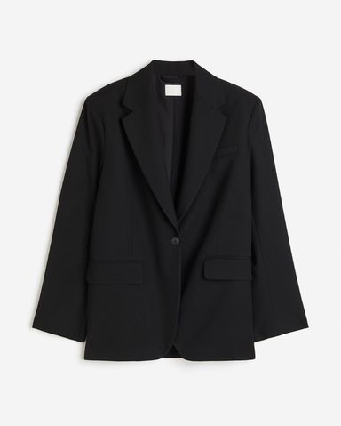 Oversized Black Blazer | Pickle