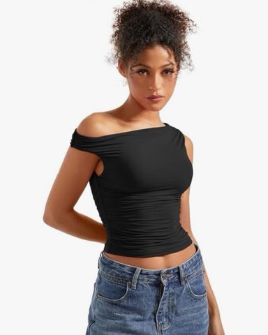 トップス tankair OFF SHOULDER KNIT Off Shoulder Knit in Milk - Tank Air