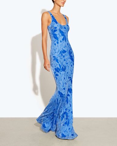 ROTATE Birger Christensen Blue Floral | Pickle