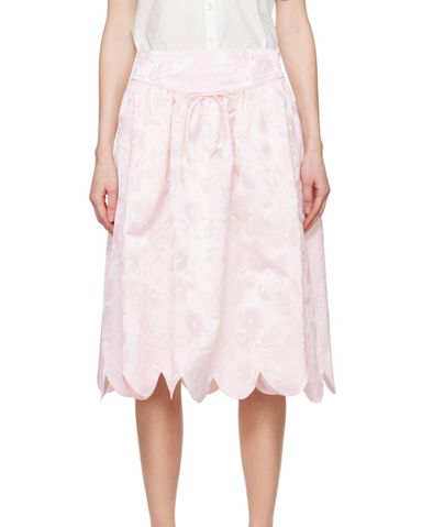 【関税込み】Sandy Liang ピンク Nalu ミニスカート NALU SKIRT IN PINK – SANDY LIANG