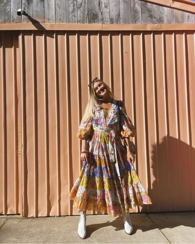 ワンピース Zimmermann DEVI MIDI SHIRT DRESS Zimmermann DEVI MIDI SHIRT DRESS | REVERSIBLE