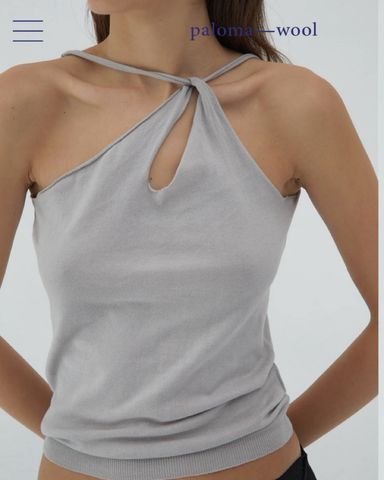Paloma Wool Cut Out Tank | Pickle