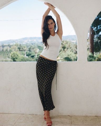 The Naomi Wild Things | Leopard Print Slip Skirt