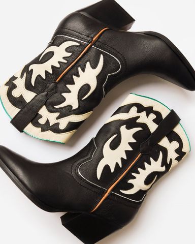 靴 Zadig & Voltaire leather western boots Zadig & Voltaire Leather Cowboy Boots – LITA Secondhand