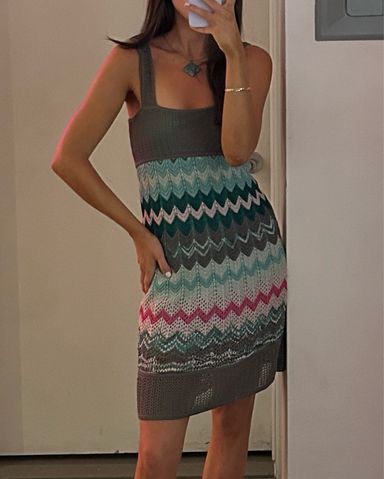 【関税込み】missoni PEPLOS DRESS Missoni Printed Maxi Dress | Pink | FARFETCH