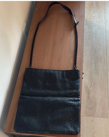 クラッチバッグ Alexander Wang CLUTCH BAG (20123C01F 001) Alexander Wang Leather Zipper Flat Clutch Bag / Purse New W