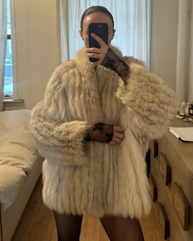 Luxurious Fox Fur Jacket by Jacques Aran | Pickle