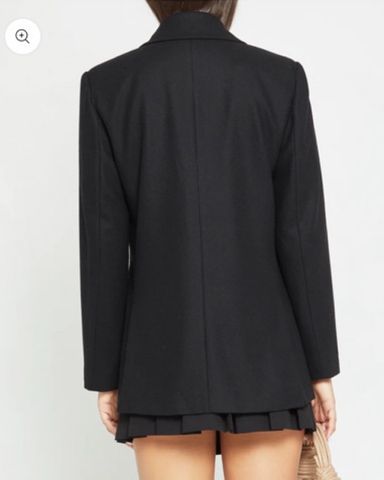 The Frankie Shop ボーイフレンドブレザー　ブラック Frankie Oversized Boyfriend Blazer - Black – The Frankie Shop