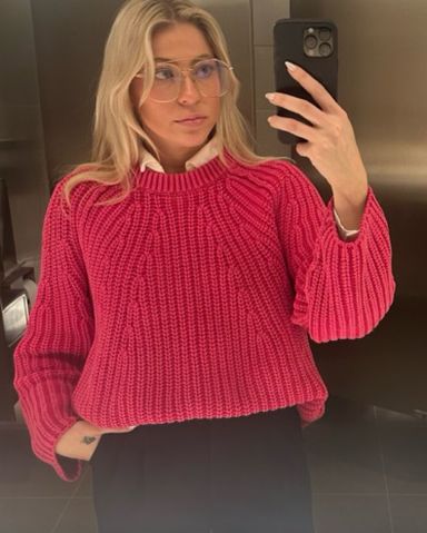 Rouje Lens Off Shoulder Sweater | Pickle
