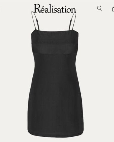 ワンピース Realisation par Roxy dress in black 🎩The Roxy Black Dragon🎩 She's disco, she's silk, she's