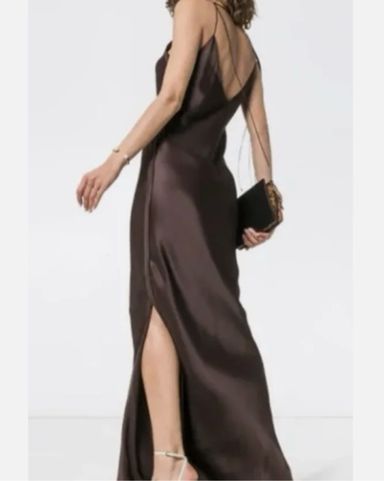 The Andamane Brown Slip Dress | Pickle