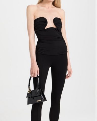 Wire Bustier Top - Black | Pickle