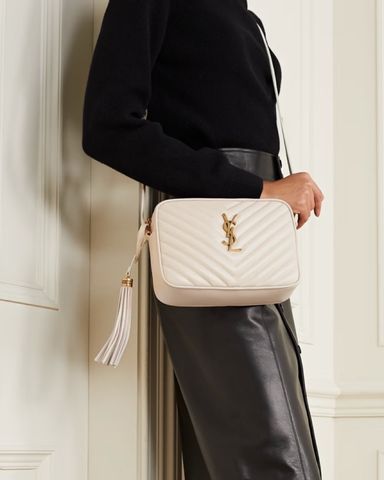 Saint Laurent White Crossbody Purse | Pickle