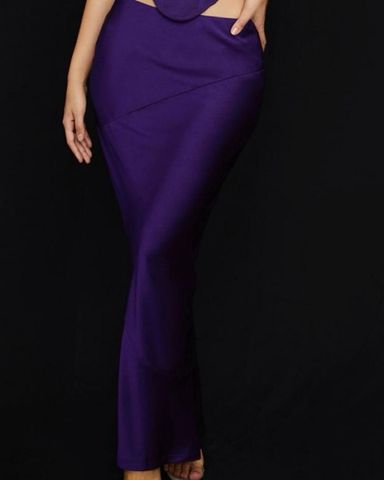 Tiger Mist Lilac Maxi Skirt Set | Pickle