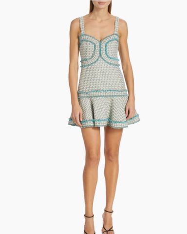 Zimmermann Textured Cotton Mini Dress | Pickle