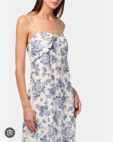Zimmermann Blue and White Floral dress | Pickle