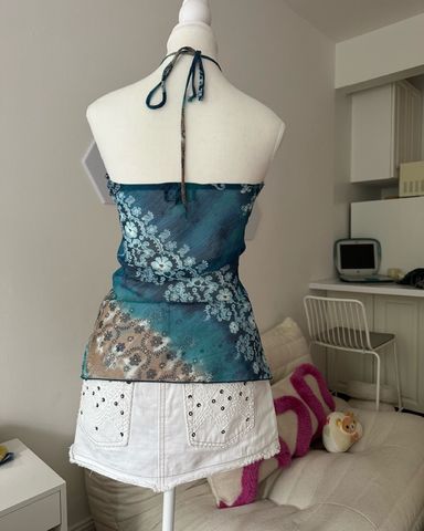 Vintage Emilio Pucci Silk Printed Top | Pickle