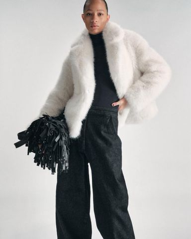LIMITED EDITION ZARA WINTER FAUX FURCOAT | Pickle