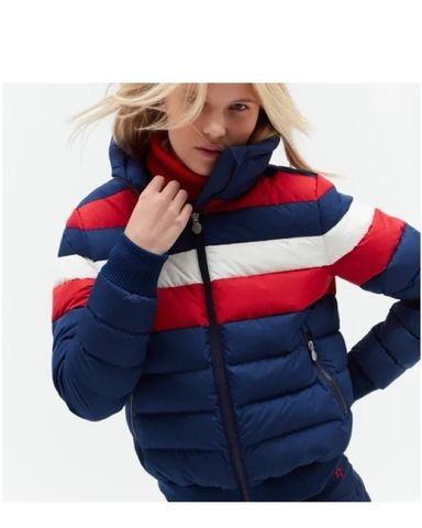 ★Maison Kitsune★PUFFER JACKET★ Maison Kitsuné Brown Hooded Down Jacket Maison Kitsune