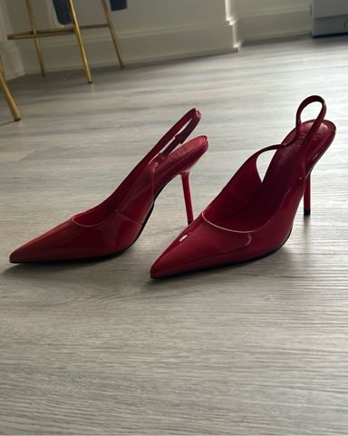 Red Zara Heels | Pickle