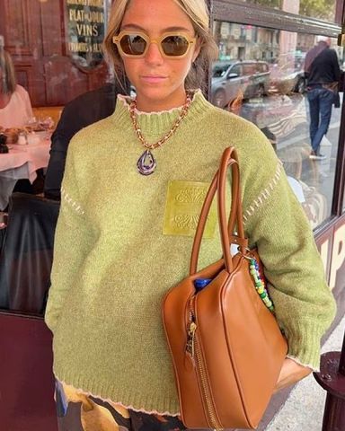 Alexander Wang ライムグリーン セーター Alexander Wang Green Sweater | Pickle