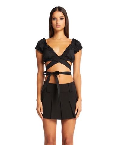 I AM GIA バタフライトップ　XS ADELINA TOP - BLACK : BUTTERFLY | I.AM.GIA
