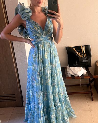 【Mac Duggal 】エレガント♪マーメイドガウン MAC DUGGAL プリーツ ロング スリットガウン☆関税込