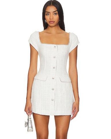 ワンピース Canal Tweed Mini Dress Canal Tweed Mini Dress