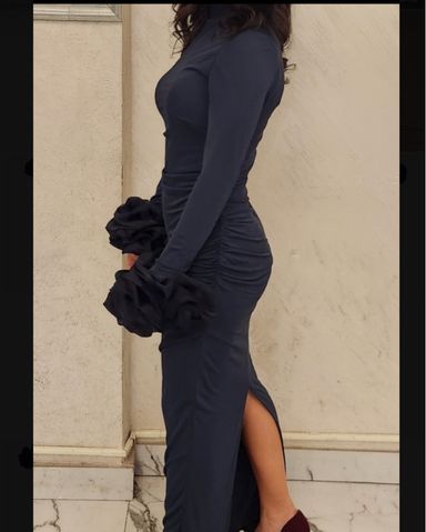 ワンピース Alaia RUFFLE DRESS ALAIA Strapless Ruffle Spiral Cutout Dress | Neiman Marcus
