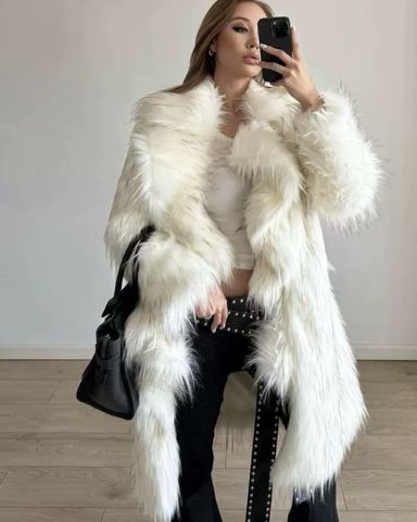 White Fox Fur Jacket | Pickle