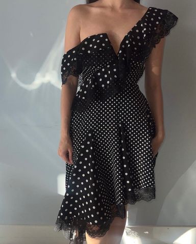 Betsey Johnson 古着 サテン切替 ティアードフリル ベアドレス Betsey Johnson 古着 サテン切替 ティアードフリル ベアドレス