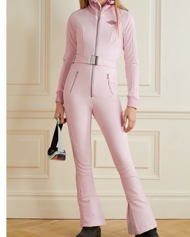 Cordova The Modena Belted Pink Ski Suit | Pickle