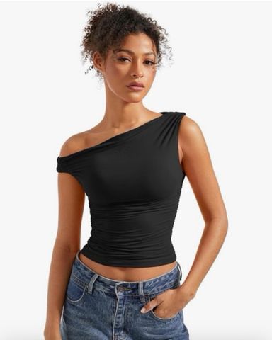 Tank Air Off Shoulder Knit | Pickle