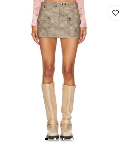 The Attico Cargo Mini Skirt | Pickle