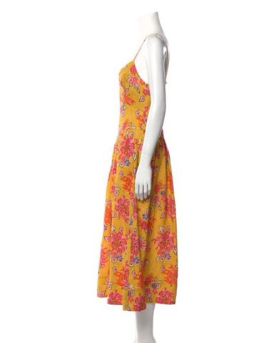 Zimmerman Long Linen Dress | Pickle