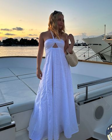 Seashell Halter Neck Maxi Dress | Pickle