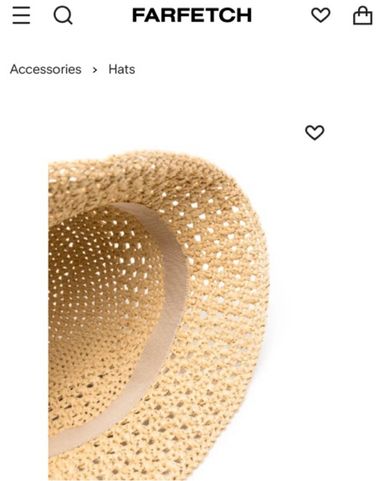 Miu Miu Logo Raffia Hat | Pickle