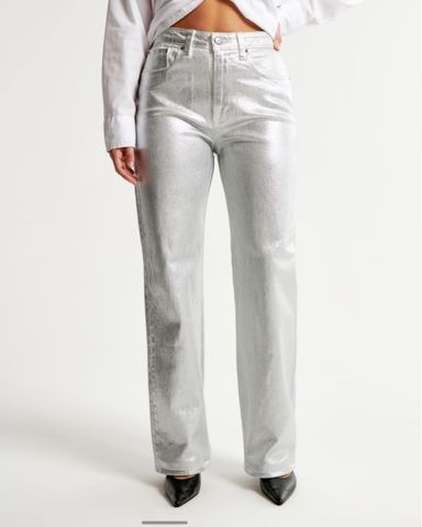 Zara Silver Jeans | Pickle