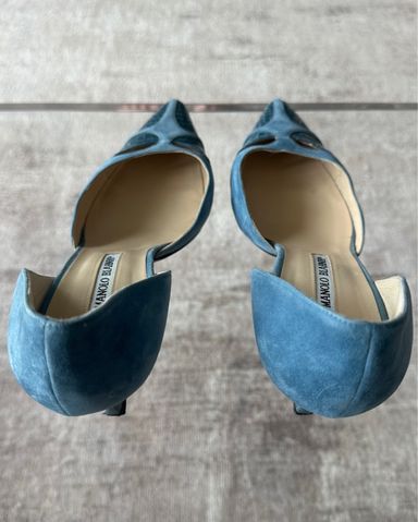 Jimmy Choo- Romy 100 “Something Blue” | Pickle