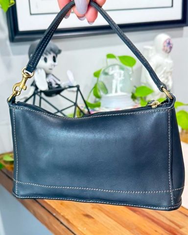 Vintage Black Coach Soho Shoulder Bag | Pickle