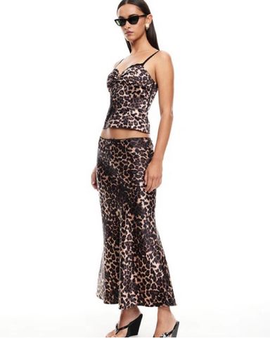 Tiger Mist Cynthia Maxi Skirt & Top Set | Pickle