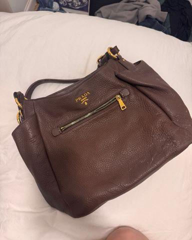 ショルダーバッグ・ポシェット PRADA PRADA ARQU SHOULDER BAG IN SMOOTH LEATHER Black Prada Arqué small leather shoulder bag | PRADA