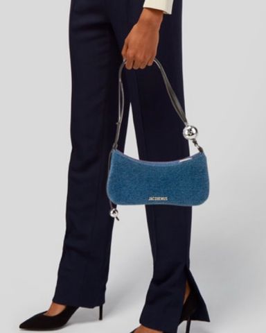 ショルダーバッグ・ポシェット JILLSTUART Washing cotton denim shoulder bag 4BFK532 Jill Stuart Mini Denim Bag | Pickle