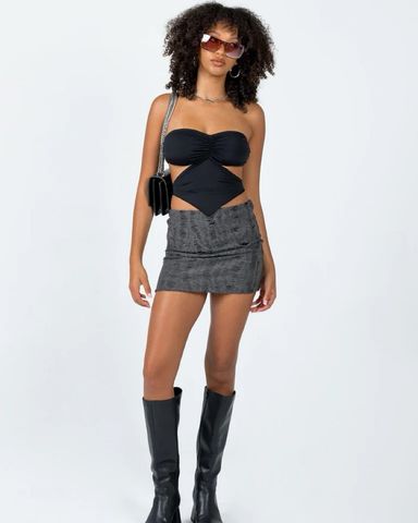 jaded london Tucked Mini Skirt グランジ jaded london Tucked Mini Skirt グランジ Jaded London TUCKED