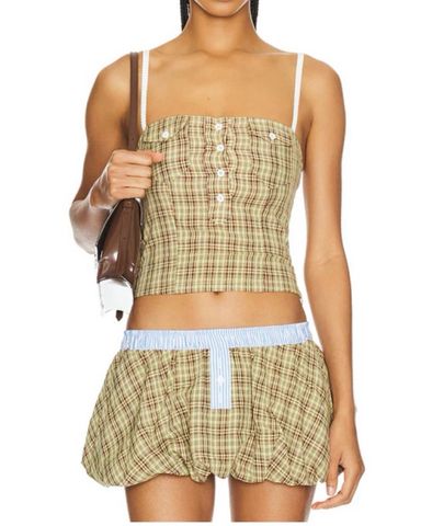 Jaded London Plaid Two Piece | Pickle