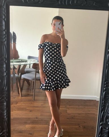 Jaded London Polka Dot Mini Dress | Pickle