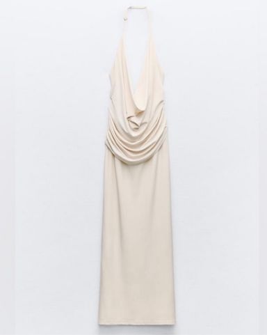 Sooo Flattering!!! Zara White Dress | Pickle