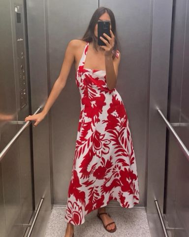 Red Striped Hill House Dress | Pickle